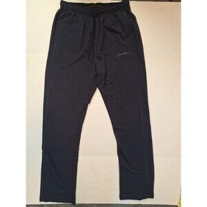 Men's Eddie Bauer Jogger Lounge Sweatpants Dark Gray/Black Size M